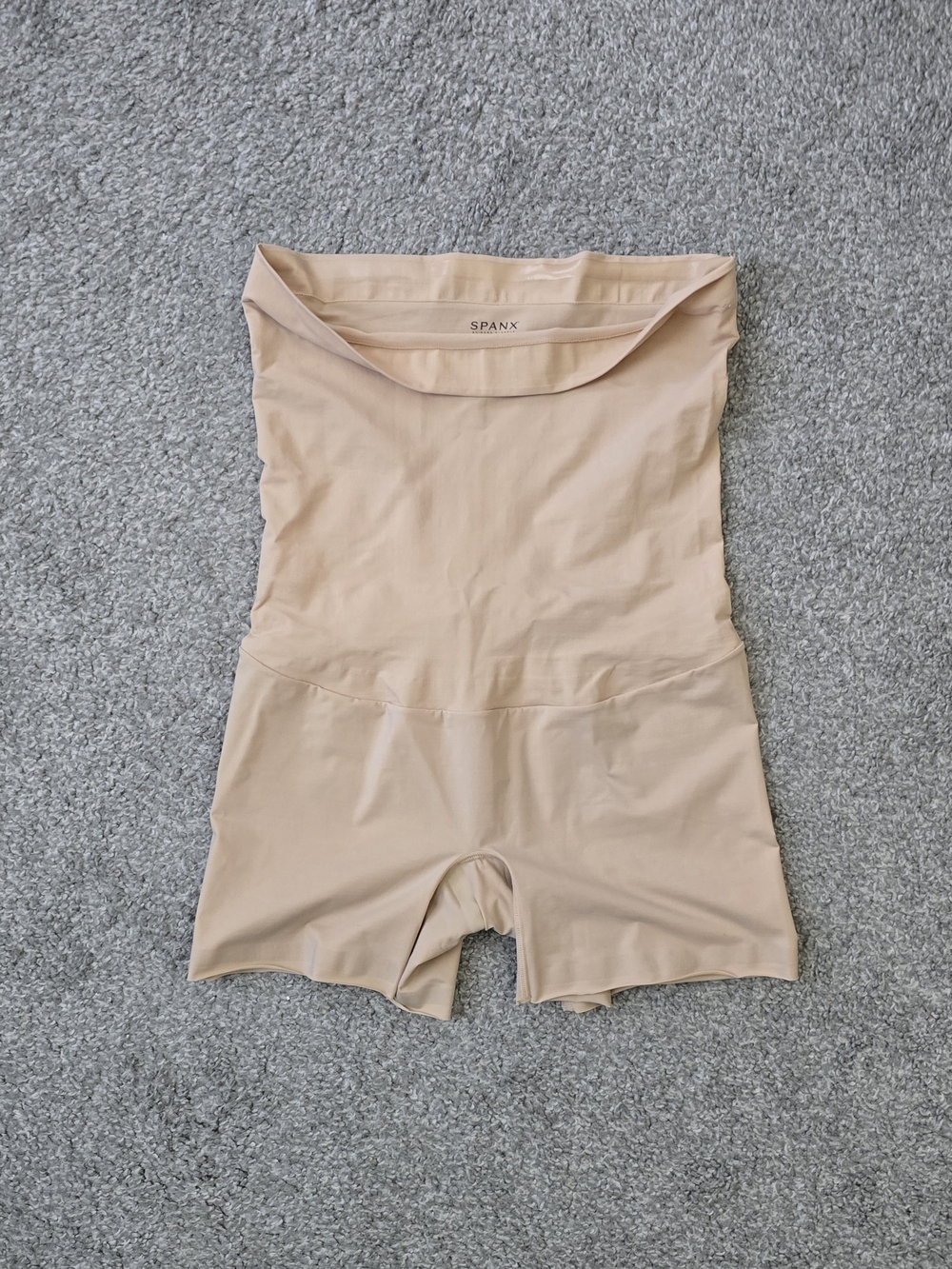 Spanx Nude Shapewear Bodysuit Shorts NEW No Tags